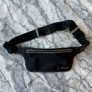 Marika Black Belt Bag Sleek Minimalist Design